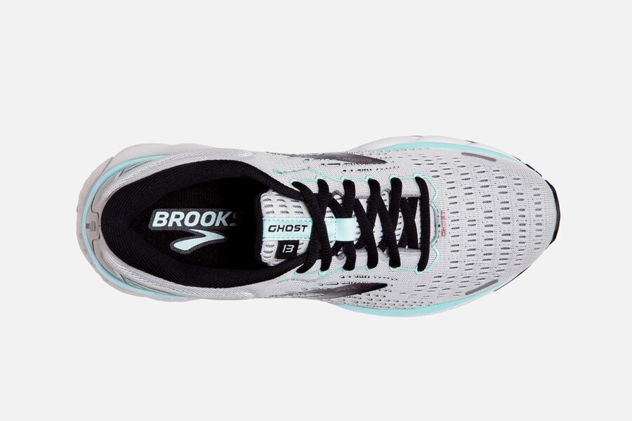 Brooks Ghost 13 Road Loopschoenen Dames - Wit/Zwart - 584296RHT